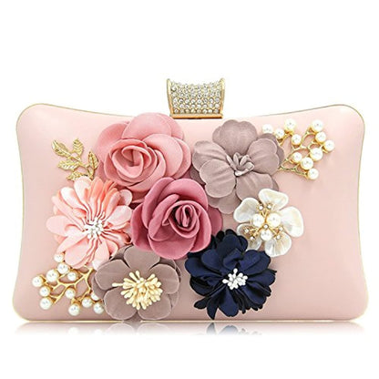 Women Flower Clutches Evening Handbags Wedding Clutch Purse