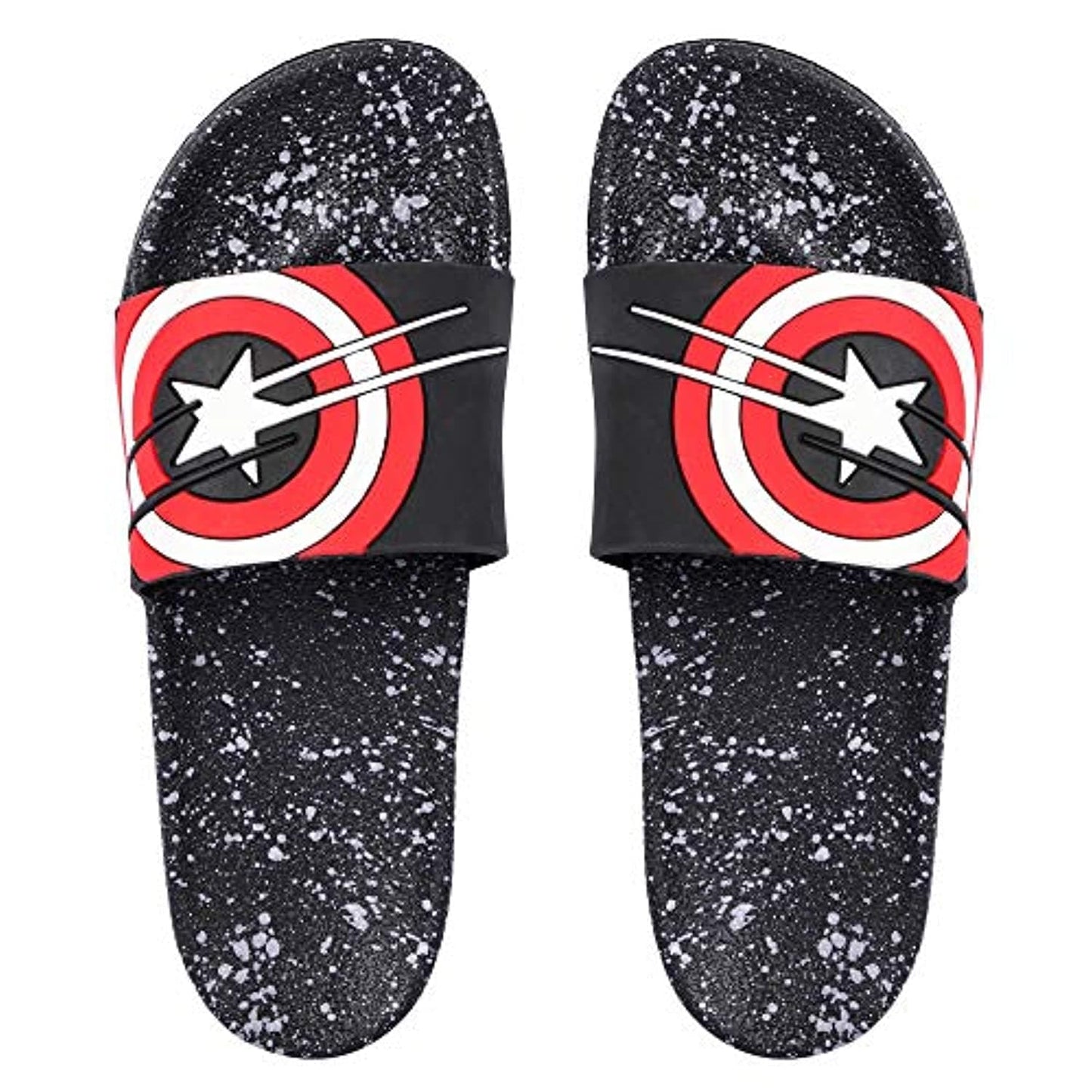 Captain America Star Dotted Flip Flop