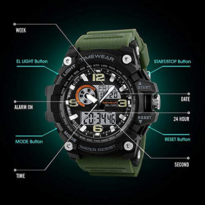 Analog Digital Watch for Men