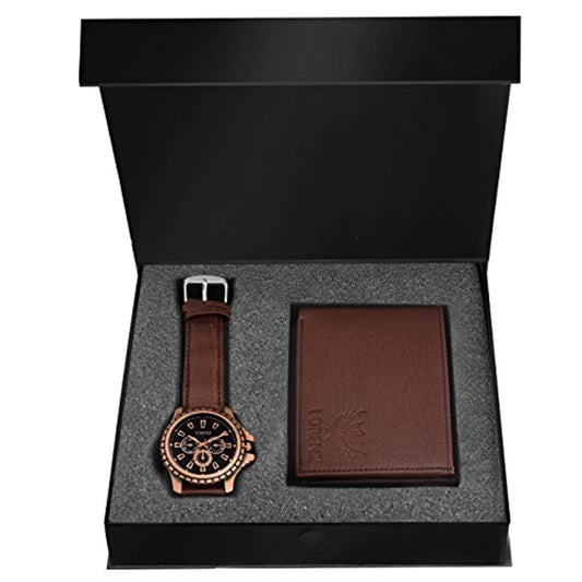 Watch and Wallet Combo for Men