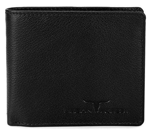 Dark Blue Leather Wallet