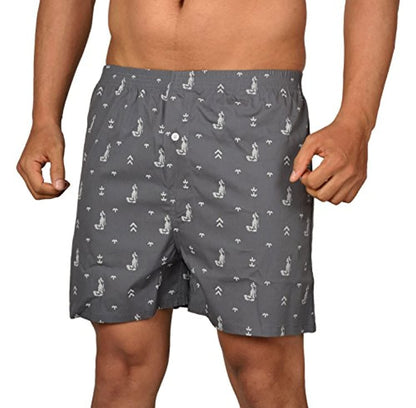 Men's Cotton Boxers (Pack of 3)