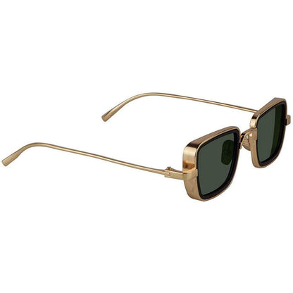 Unisex Square Metal Body Sunglass