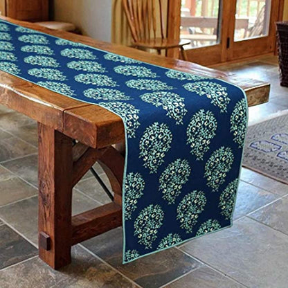 Cotton Paisley Table Runner