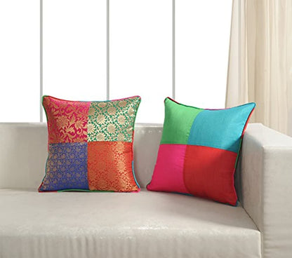 Assorted Brocket Cushion Cover Set of 5