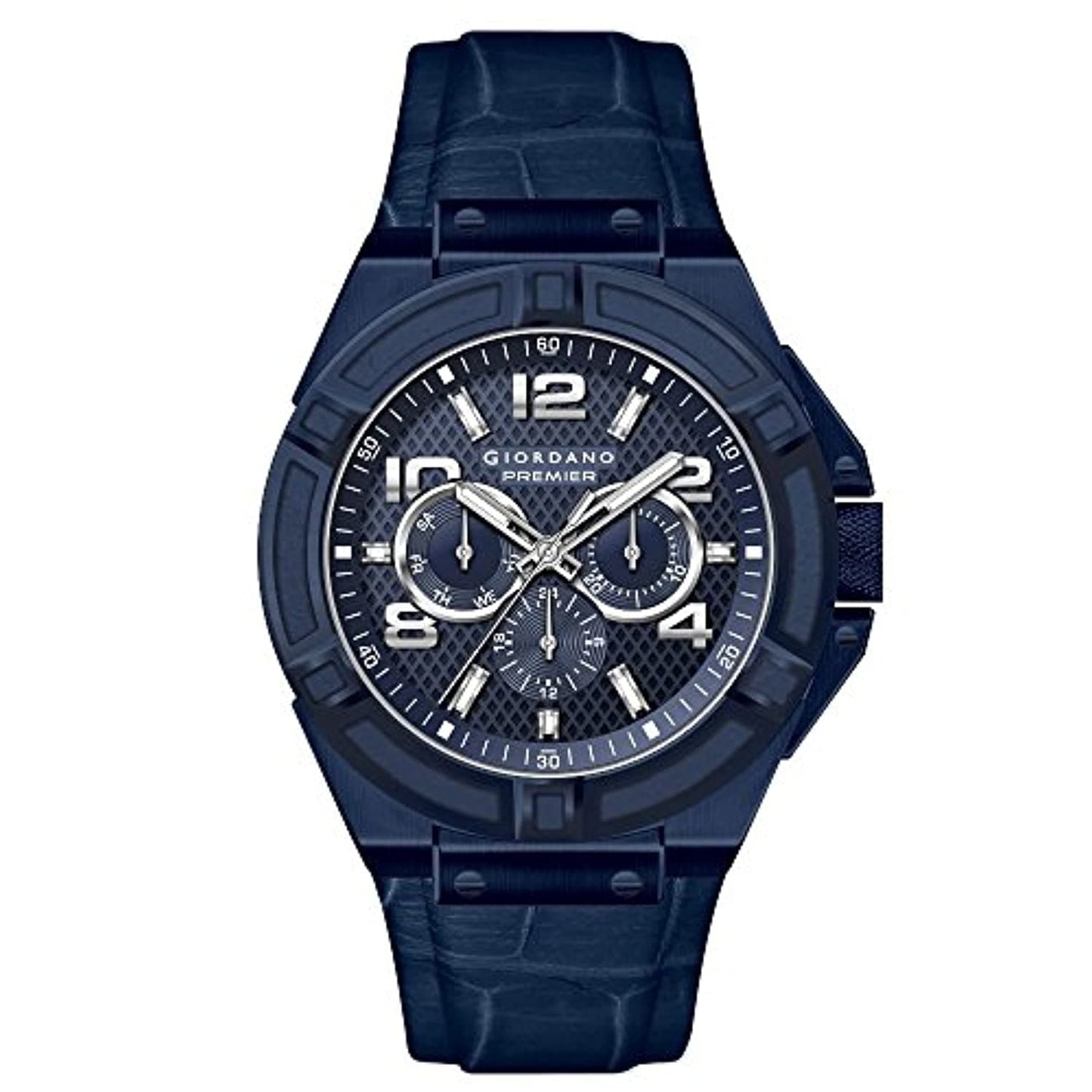 Analog Blue Dial Men's Watch-P1059-02