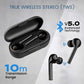 Wireless Water Resistant Bluetooth V5.0 Earbuds with Built-in Mic