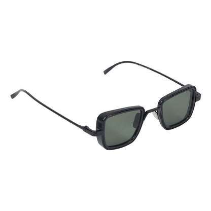 Unisex Square Metal Body Sunglass