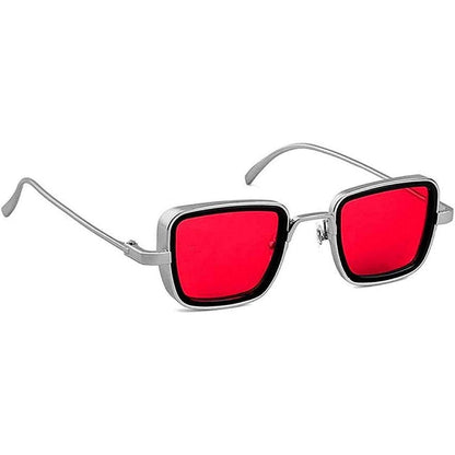 Unisex Square Metal Body Sunglass