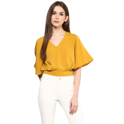 Women's Plain Regular Fit Top