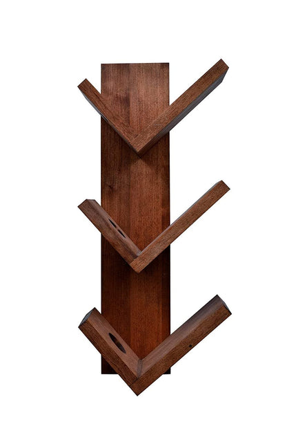 4 Bottle Wooden Wine Bottle Holder Rack, Wall Mount Wine Rack, Beer Holder