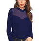 Red Round Neck Full Sleeve Top