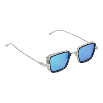 Unisex Square Metal Body Sunglass