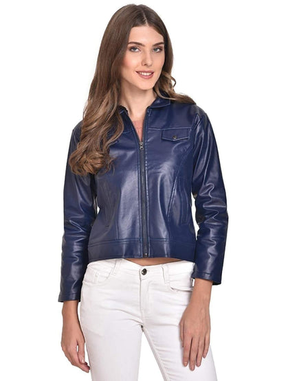 Slim Fit Leather Jacket