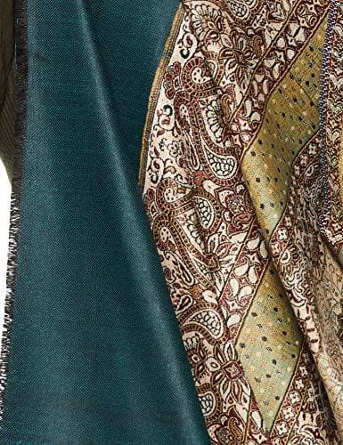 Kashmiri Pashmina Silk Shawl Stole