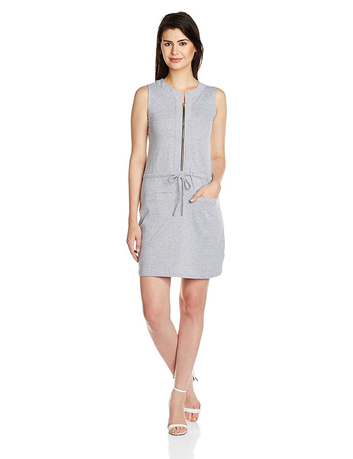 Relaxed Fit Mini Shift Dress