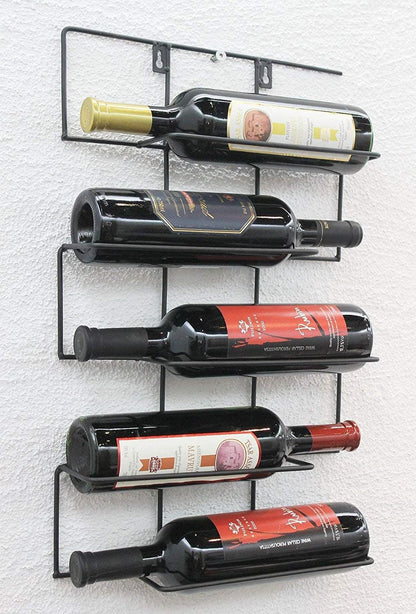 Metal Wine Shelf, Bottle Holder, Wall Mounted Wine Shelf/Rack