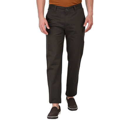 Mid Rise Regular Fit Cotton Chinos Trouser