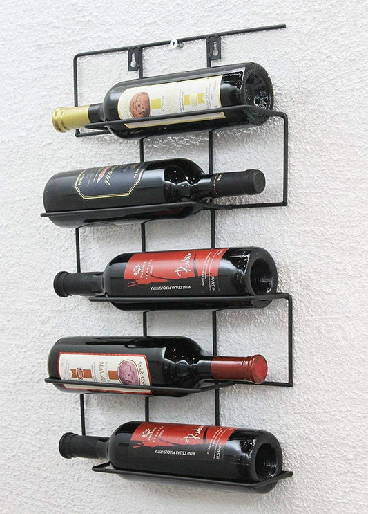Metal Wine Shelf, Bottle Holder, Wall Mounted Wine Shelf/Rack