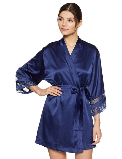 Three Fourth Sleeve Loungewear Robe Sleepwear