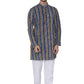 Full Sleeve Striped Jaipur Cotton Long Kurta