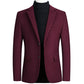 Single Breasted Luxury Wool Thick Business Blazers
