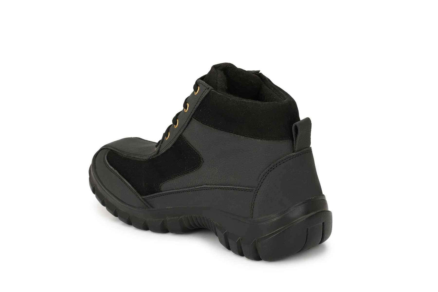Leather Steel Toe Safety Shoes Ankle Boots