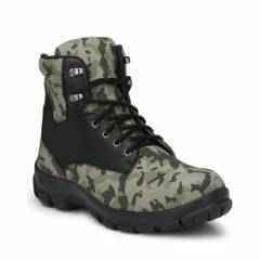 Camouflage Steel Toe Safety Boots