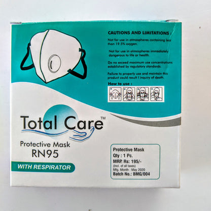 Total Care Protective Mask RN95