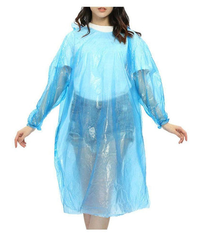 Card Sized Pocket Unisex Raincoat (Pack of 3 / 6 / 12)