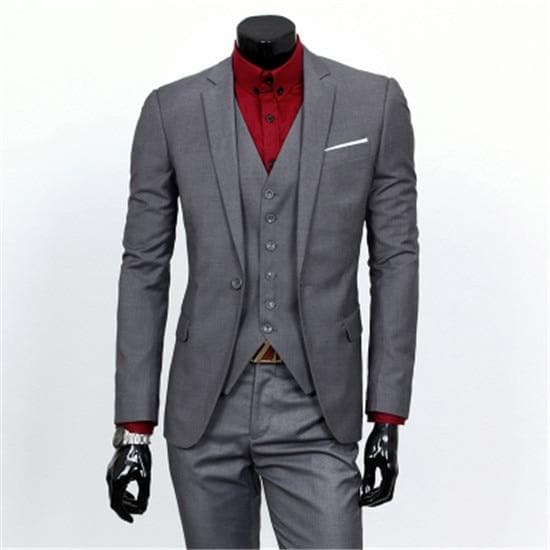 Boys 5 Piece Grey suit with Grey waistcoat Henry – Occasionwear for Kids