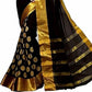 Woven Kanjivaram Cotton Silk Saree