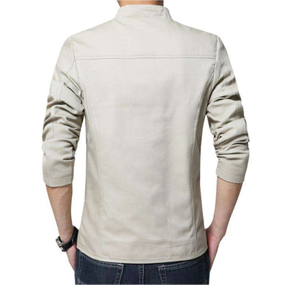 Slim fit Stander Collar Jacket - Wear.Style