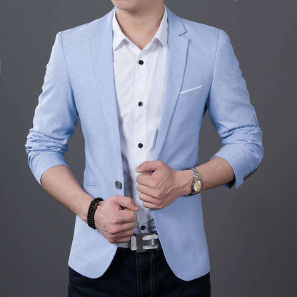 Long Sleeve Slim Fit Blazer