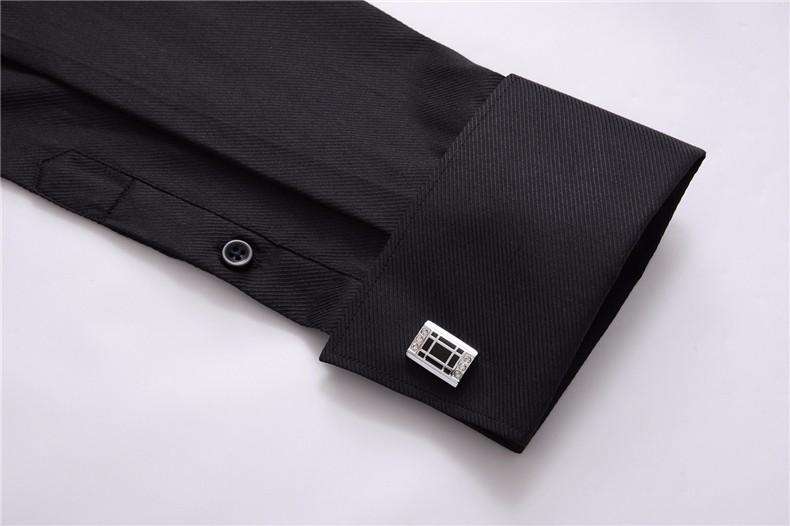 French Cuff Long Sleeve High Quality Shirt With Cufflinks