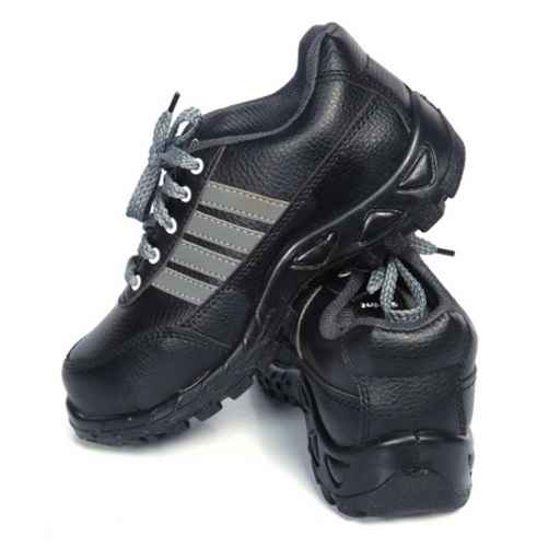 Black Safari Pro Sprint Steel Toe Safety Shoes