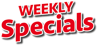 Weekly specials