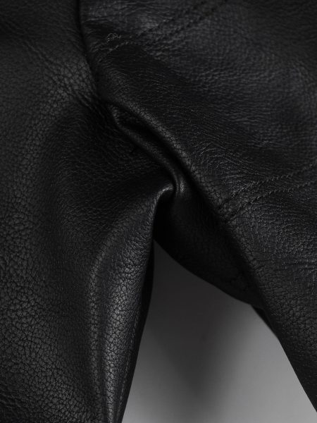 Zip Up Hooded PU Leather Jacket