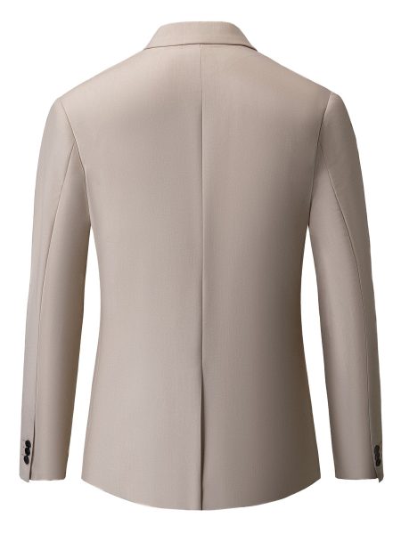 Double Button Slit Back Blazer