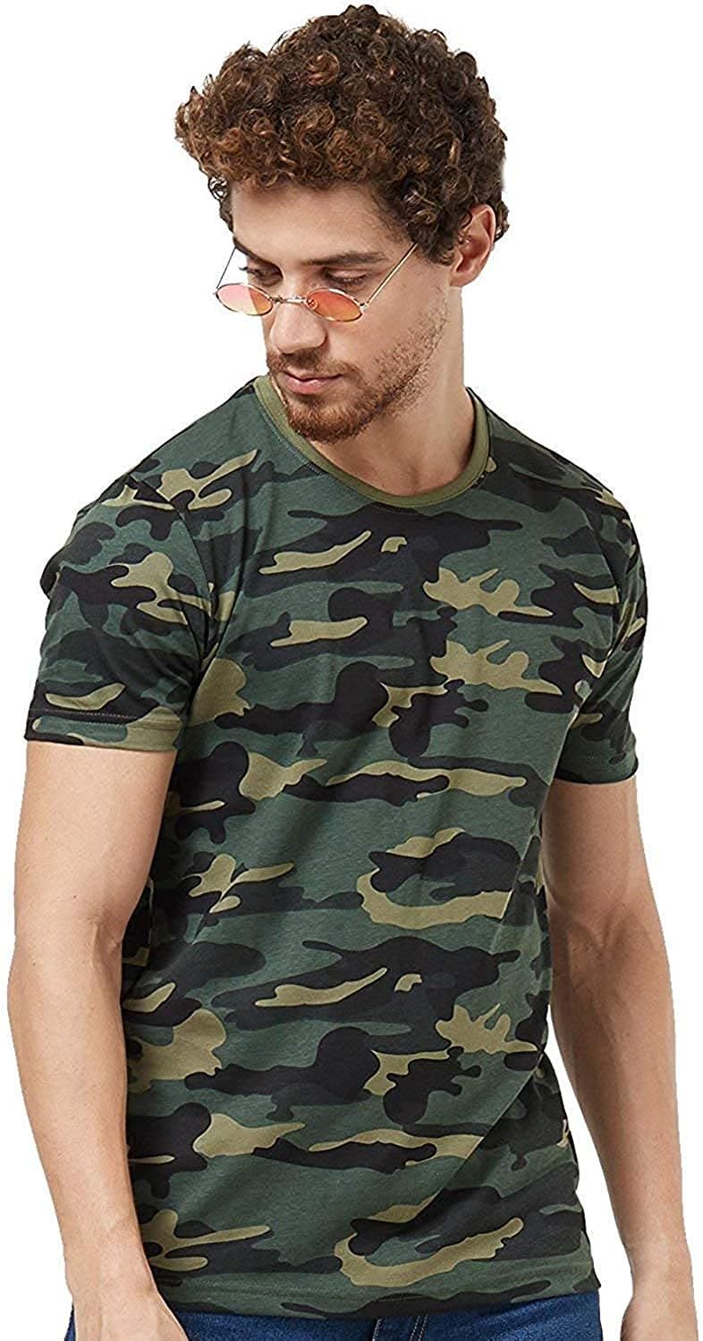 Regular fit round neck Men's Tshirt