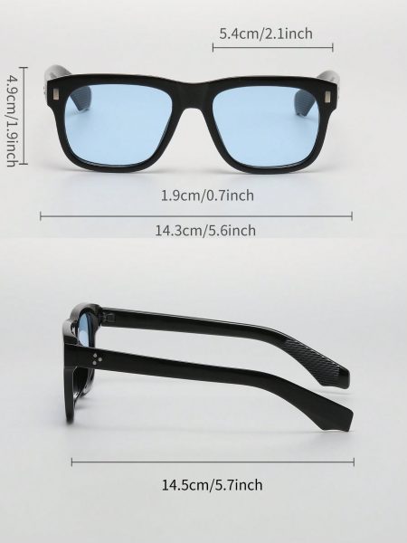 Square Frame Casual Fashion Glasses