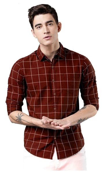 Mens Regular Fit Casual Shirt