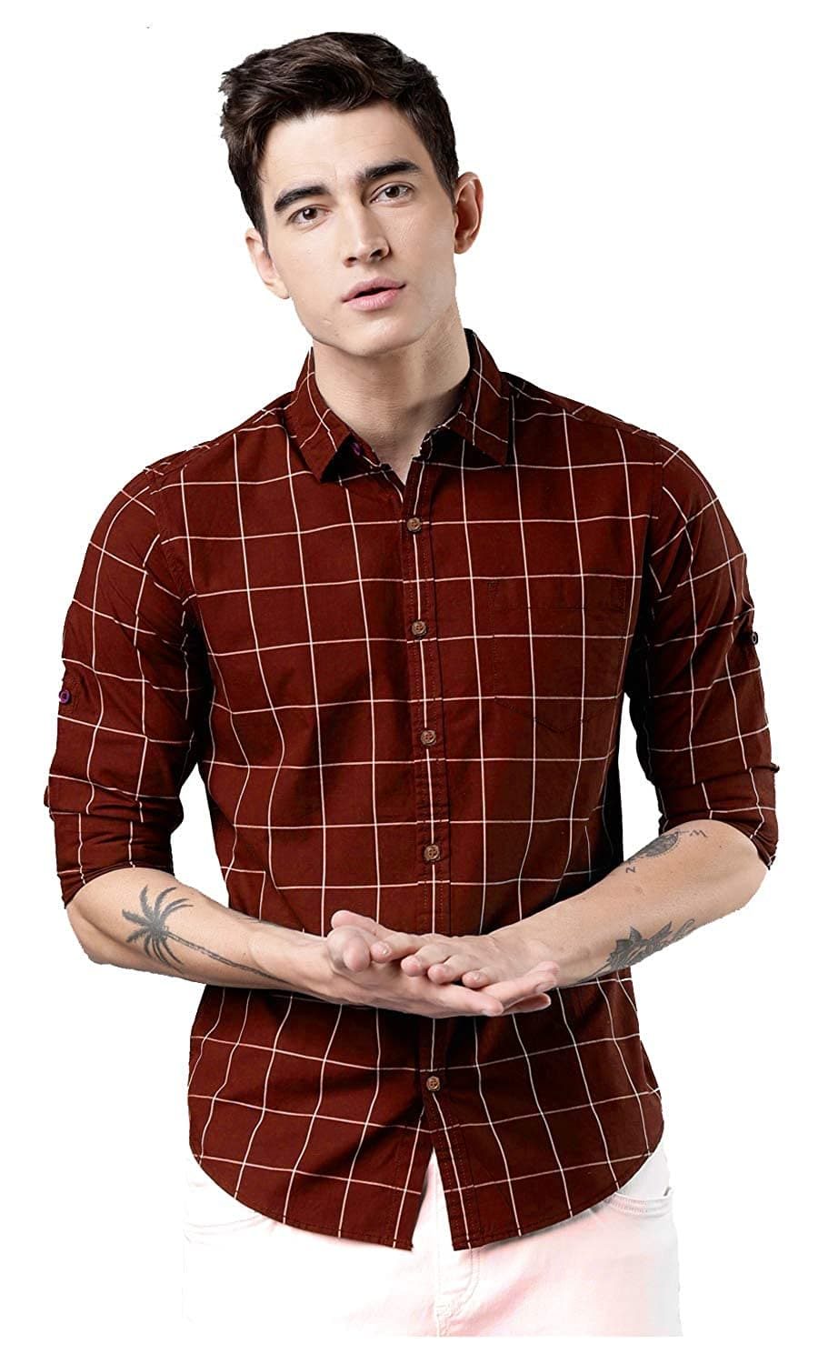 Mens Regular Fit Casual Shirt
