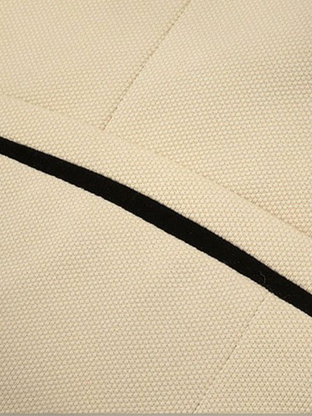 Split Hem Button Detail Cuff Blazer