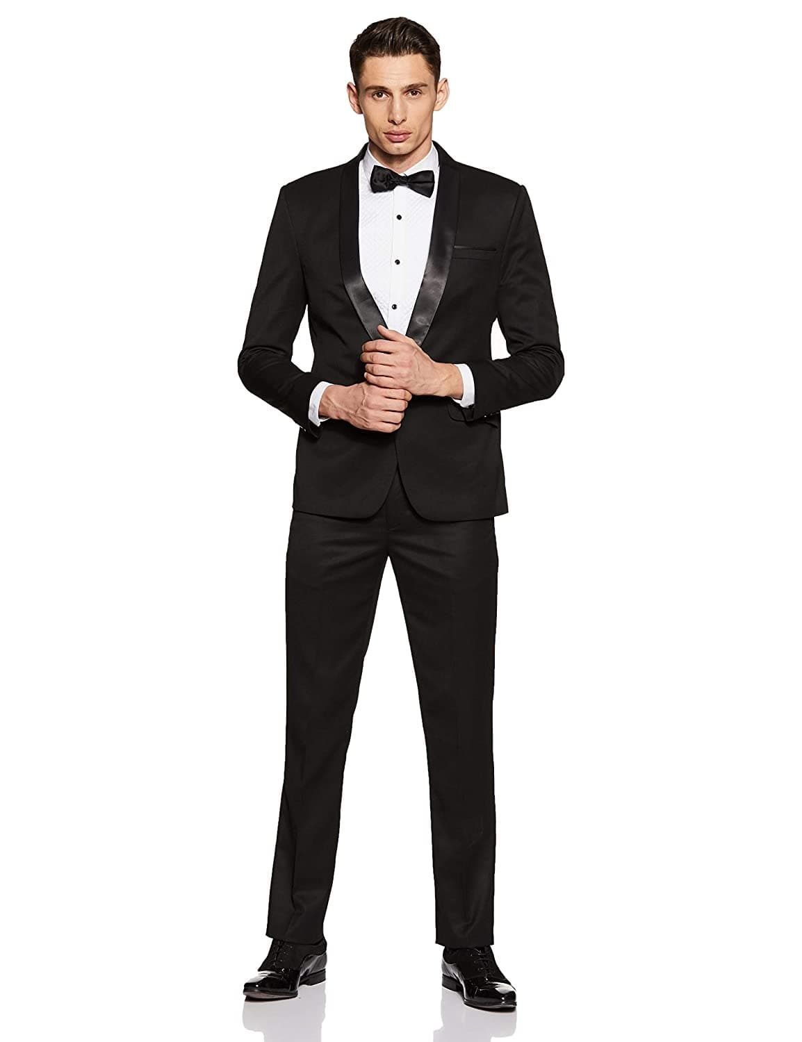 Poly Viscose Shawl Collar Tuxedo