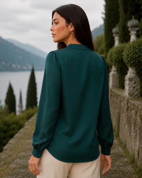Medium Length Cuffed Full Sleeve Top