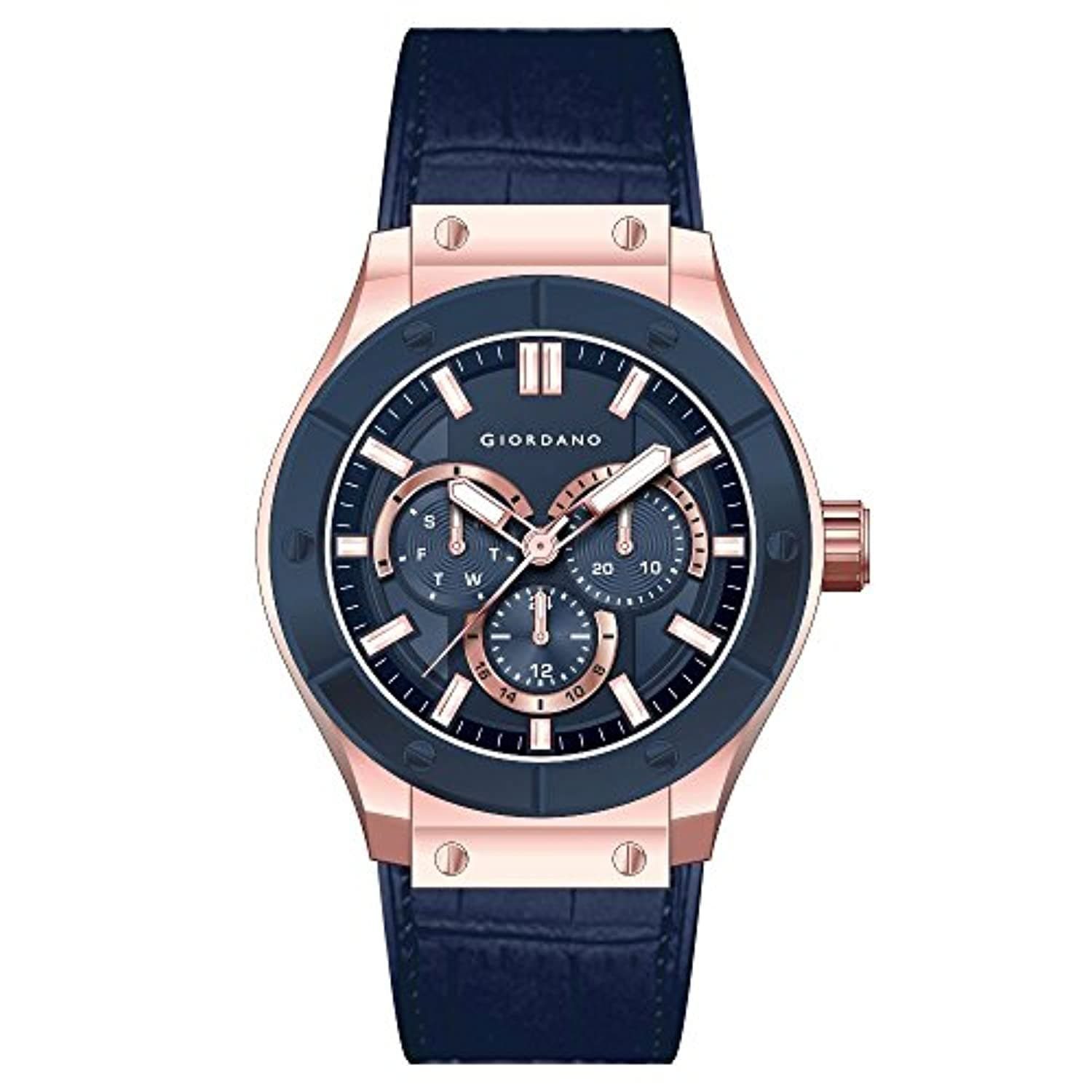 Blue Dial Men's Watch
